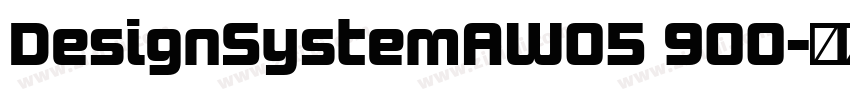 DesignSystemAW05 900字体转换